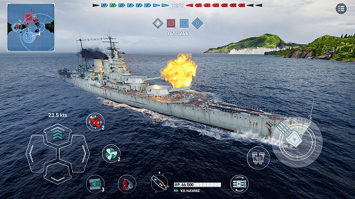 画像ギャラリー No.013のサムネイル画像 / スマホ版「World of Warships: Legends」の配信がスタート。基本プレイ無料で，コンシューマ版とのクロスプレイに対応