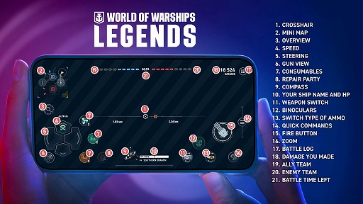 画像ギャラリー No.014のサムネイル画像 / スマホ版「World of Warships: Legends」の配信がスタート。基本プレイ無料で，コンシューマ版とのクロスプレイに対応
