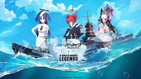 画像ギャラリー No.001のサムネイル画像 / 「World of Warships: Legends」×「ブルーアーカイブ」コラボ第2弾がスタート。6周年を記念した特別アップデートも実施