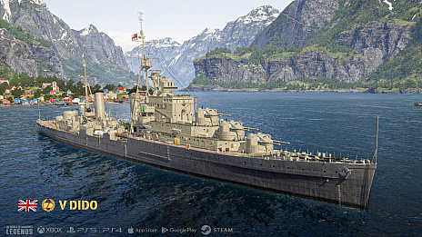 画像ギャラリー No.007のサムネイル画像 / 「World of Warships: Legends」×「ブルーアーカイブ」コラボ第2弾がスタート。6周年を記念した特別アップデートも実施