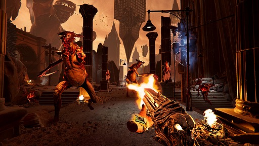 画像ギャラリー No.009のサムネイル画像 / ノればノるほど強くなる。メタルなリズムFPS「Metal: Hellsinger VR」，PS VR2版を発売。Steam VR版とMeta Quest版も発売中