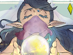 ゲーたん！　本日の単語は「divination/でぃゔぃねいしょん」