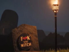 ロシア産ホラーゲーム「Fuck You Witch」が発売。罵詈雑言を叫んで魔女を撃退せよ