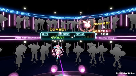 画像ギャラリー No.009のサムネイル画像 / アイドル体験VRゲーム「ファンポップリズムステージ〜Aim for the ♡〜」Steamで本日リリース。ダンスとファンサでステージを盛り上げよう