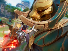巨大クリーチャーによじ登って戦う「Eternal Strands」は，カナダのベテラン開発陣が贈る新作アクションアドベンチャーだ［TGS2024］