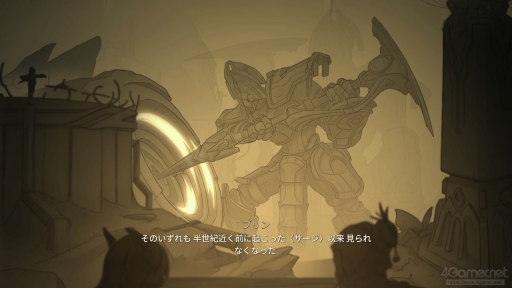 画像ギャラリー No.004のサムネイル画像 / 魔法の力でフィールドの環境に変化をもたらし，巨大な敵をよじ登りとどめを刺す。「Eternal Strands」という良質なアクションとの出会い