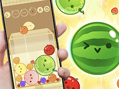 「スイカゲーム」のAndroid版がついに登場。4月中旬のリリースに向け，事前登録受付を開始