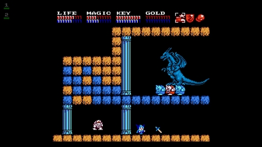 画像ギャラリー No.005のサムネイル画像 / 「EGGコンソール ドラゴンスレイヤーIV ドラスレファミリー MSX2」,4月11日配信決定。1987年に日本ファルコムから発売されたアクションRPG