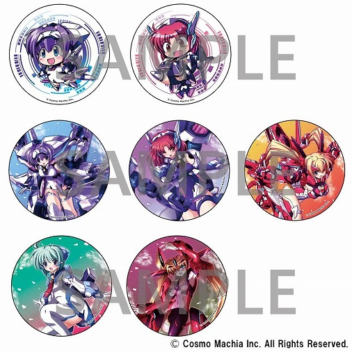 画像ギャラリー No.007のサムネイル画像 / 今年で稼働20周年を迎えるSTG「トリガーハート エグゼリカ」シリーズ，新作キャラクターグッズを発表。2月6日に予約受付スタート