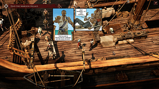 画像ギャラリー No.007のサムネイル画像 / ［プレイレポ］コミックスタイルのRPG「Flint: Treasure of Oblivion」のリリースが10月24日に決定。ユニークなクルーマネジメントに注目［gamescom］