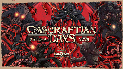 画像ギャラリー No.002のサムネイル画像 / Steamで開催中の「Lovecraftian Day」で,新作コズミックホラー「Stygian:Outer Gods」と「Decadent」の制作発表