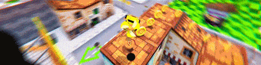 画像ギャラリー No.001のサムネイル画像 / 地上より空中にいる時間の方が長い。N64時代をリスペクトしたローポリカーアクション「Yellow Taxi Goes Vroom」本日発売