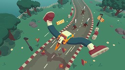 画像ギャラリー No.008のサムネイル画像 / 二“足”駆動の「くるま」で数百のコースを走り抜けよう。「WHAT THE CAR? - うんてん、できるかな？」，Steamで本日発売