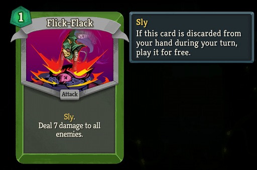 画像ギャラリー No.003のサムネイル画像 / 「Slay the Spire 2」，手札から捨てられるときにプレイされる新メカニズム「スライ」を紹介する「ネオーレター」の5月号を公開