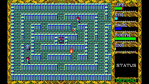 画像ギャラリー No.003のサムネイル画像 / 「EGGコンソール ハイドライドII PC-8801」，4月18日配信決定。神に選ばれし者となり，フェアリーランドを狙う邪悪な意識を封印する冒険に出る