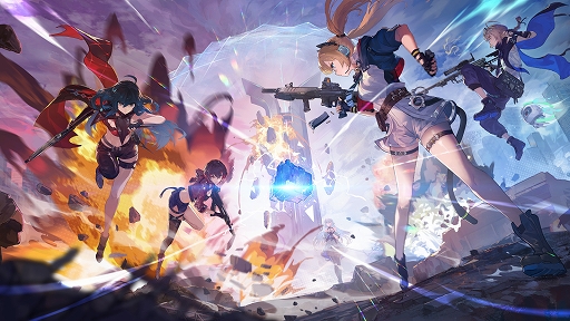 画像ギャラリー No.029のサムネイル画像 / アニメ風の美少女たちが二次元化して戦うTPS「Strinova（ストリノヴァ）」。6月20日にクローズドβテストを開始【PR】