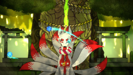 画像ギャラリー No.001のサムネイル画像 / 和風2Dアクション「ボウと月夜の碧い花」，PS5/Switch版を本日発売。竹安佐和記氏との発売記念コラボイラストも公開に