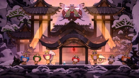 画像ギャラリー No.008のサムネイル画像 / 探索型2D和風アクション「ボウと月夜の碧い花」，無料大型アップデート「タヌキ歌舞伎」を配信。ボスラッシュモードやアヤカシ図鑑を追加