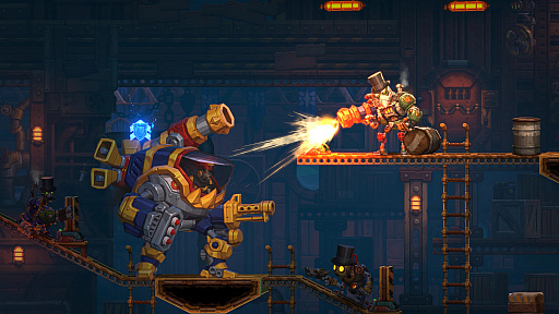 画像ギャラリー No.001のサムネイル画像 / 「SteamWorld Heist II」，8月8日リリース。Steamで“圧倒的に好評”なターン制ストラテジーの続編