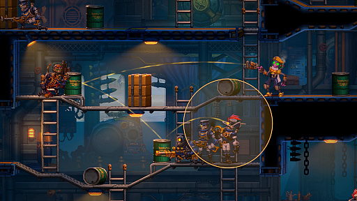 画像ギャラリー No.004のサムネイル画像 / 「SteamWorld Heist II」，8月8日リリース。Steamで“圧倒的に好評”なターン制ストラテジーの続編