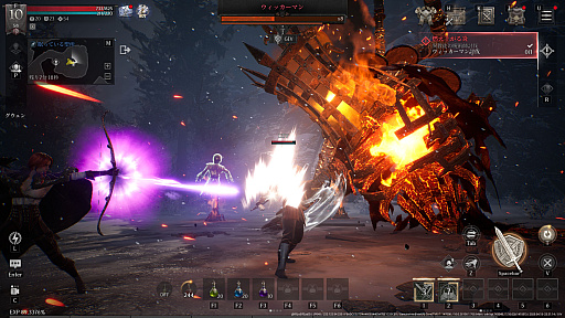 画像ギャラリー No.002のサムネイル画像 / ［プレイレポ］新作スマホ向けMMORPG「レイヴン2」は，人々の陰謀が渦巻き，戦場では血しぶきがあがるダークファンタジー