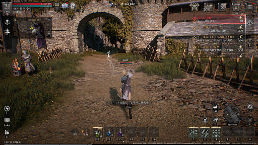 画像ギャラリー No.022のサムネイル画像 / ［プレイレポ］新作スマホ向けMMORPG「レイヴン2」は，人々の陰謀が渦巻き，戦場では血しぶきがあがるダークファンタジー