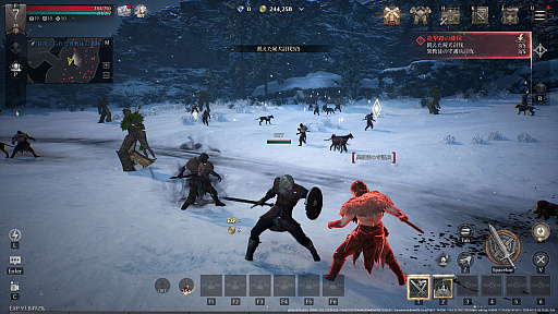 画像ギャラリー No.027のサムネイル画像 / ［プレイレポ］新作スマホ向けMMORPG「レイヴン2」は，人々の陰謀が渦巻き，戦場では血しぶきがあがるダークファンタジー
