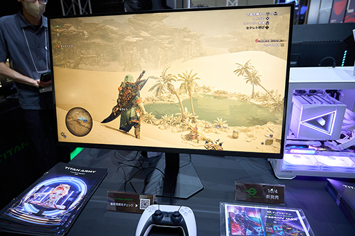 画像ギャラリー No.002のサムネイル画像 / ゲーマー向けディスプレイブランド「Titan Army」が東京ゲームショウに出展。手ごろなMini LEDディスプレイを展示［TGS2025］