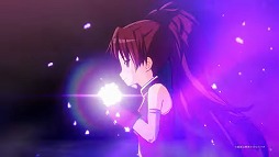 画像ギャラリー No.002のサムネイル画像 / 「魔法少女まどか☆マギカ Magia Exedra」キャラクターPV第7弾「佐倉杏子」を公開。多彩な槍さばきとお馴染みのセリフを披露
