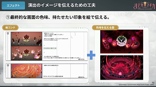 画像ギャラリー No.029のサムネイル画像 / 「まどか☆マギカ Magia Exedra」必殺技演出を徹底解剖！　短い映像でいかにキャラの魅力を伝えるか，そのこだわり［CEDEC 2025］
