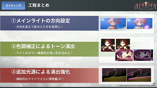 画像ギャラリー No.031のサムネイル画像 / 「まどか☆マギカ Magia Exedra」必殺技演出を徹底解剖！　短い映像でいかにキャラの魅力を伝えるか，そのこだわり［CEDEC 2025］