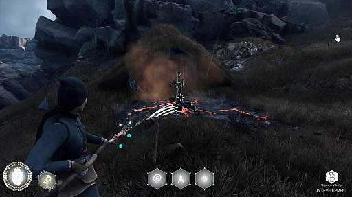画像ギャラリー No.007のサムネイル画像 / ［プレイレポ］アイスランドの民間伝承をベースにした「Island of Winds」は，白カラスに誘われて荒涼とした大地を探索するナラティブADV［gamescom］