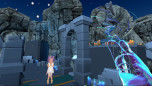 画像ギャラリー No.005のサムネイル画像 / VRアクションパズル「ネフィ〜月灯りの迷宮〜」，Meta Quest版を発売。手を使ってギミックを解除し，見習い巫女のネフィをゴールに導こう