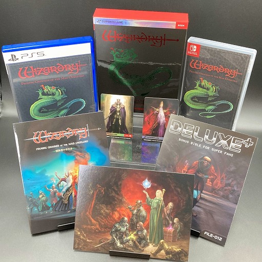 画像ギャラリー No.002のサムネイル画像 / 初代Wizのリメイク作「Wizardry: Proving Grounds of the Mad Overlord」のPS5/Switchパッケージ版,本日発売