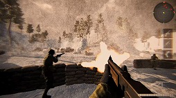画像ギャラリー No.003のサムネイル画像 / 第二次世界大戦のバルジ大作戦をフィーチャーしたFPS「ワールドウォー バルジの戦い」,Switch向けに配信開始。戦車戦に挑戦可能