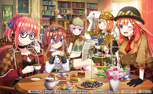画像ギャラリー No.026のサムネイル画像 / 「五等分の花嫁 ごとぱずストーリー 2nd」,9月26日に発売決定。通常版&DL版に加えて,特典を同梱した限定版,SPボックスも用意