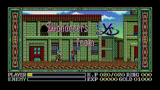 画像ギャラリー No.002のサムネイル画像 / 「EGGコンソール ワンダラーズ フロム イース PC-8801mkIISR」,5月9日配信決定。よりアクション性が高められた「イース」シリーズ3作目