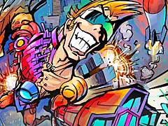 サイボーグの老人がバトルスーツをとっかえひっかえして戦うド派手なプラットフォーマー「METAL SUITS」は，マップエディタも公開予定
