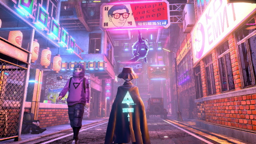 画像ギャラリー No.009のサムネイル画像 / ［プレイレポ］「超探偵事件簿 レインコード プラス」は進化したグラフィックスが最高にクール。雨降る都市の街並みも，極彩色の迷宮も――