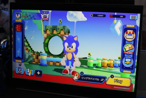 画像ギャラリー No.004のサムネイル画像 / 可愛いソニック達を操作する「SONIC RUMBLE」をTGS会場で体験プレイ。32人の中から1人が勝ち残るパーティーバトルロイヤル［TGS2024］