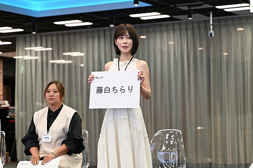 画像ギャラリー No.033のサムネイル画像 / 国民的アイドルグループの元メンバーやビッグダディの元妻，女子プロレスラーが「龍が如く」愛を語る。「ミナト区系女子オーディション」レポート