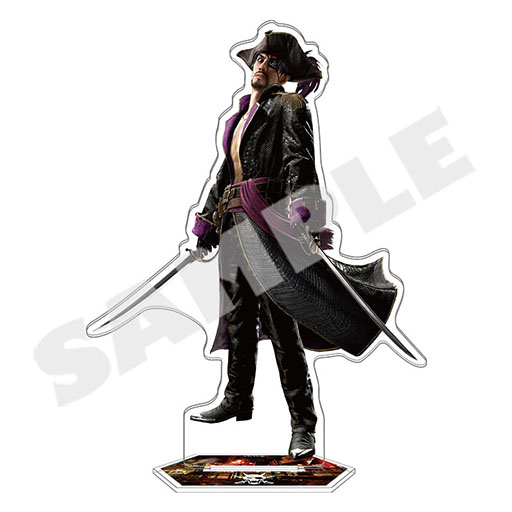 画像ギャラリー No.005のサムネイル画像 / 「龍が如く８外伝 Pirates in Hawaii」の新グッズ，予約受付を開始。真島吾朗のアクリルスタンドやハワイ企業とコラボしたTシャツなどが登場