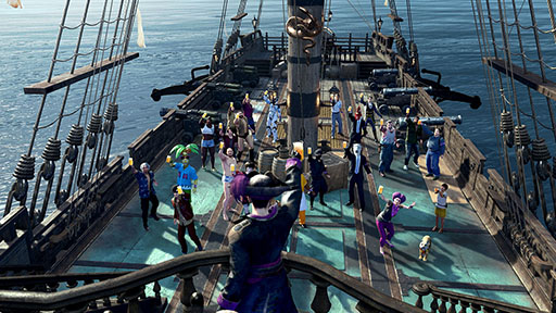 画像ギャラリー No.023のサムネイル画像 / 「龍が如く８外伝 Pirates in Hawaii」，真島が結成した「ゴロー海賊団」が大海原で行える要素の最新情報を公開