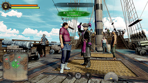 画像ギャラリー No.025のサムネイル画像 / 「龍が如く８外伝 Pirates in Hawaii」，真島が結成した「ゴロー海賊団」が大海原で行える要素の最新情報を公開