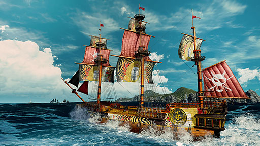 画像ギャラリー No.014のサムネイル画像 / 「龍が如く８外伝 Pirates in Hawaii」，本日発売。真島悟朗率いる「ゴロー海賊団」を中心に繰り広げられるシリーズ最新作
