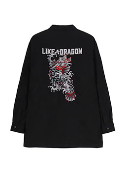 画像ギャラリー No.016のサムネイル画像 / 「WILDSIDE YOHJI YAMAMOTO」,龍が如くスタジオとのコラボ第2弾を4月23日に発売。ジャケットとシャツの計6型をラインナップ