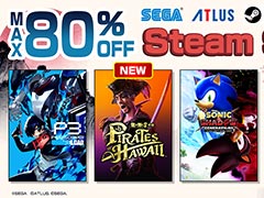 「龍が如く8外伝 Pirates in Hawaii」「ペルソナ5 ザ・ロイヤル」などがセール対象に。Steam「セガ ゴールデンウイークセール」，本日開始