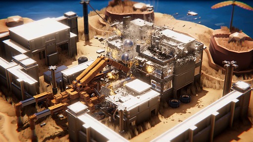 画像ギャラリー No.003のサムネイル画像 / 豪快にブッ壊せ！ 重機で建物を粉々にできる物理演算マシンアクション「Instruments of Destruction」が正式リリース
