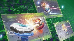 画像ギャラリー No.005のサムネイル画像 / 「ベイブレードエックス XONE」新ギミック「Xダッシュ」を収録したティザー映像が公開に。黒須エクスらアニメのキャラクターも登場