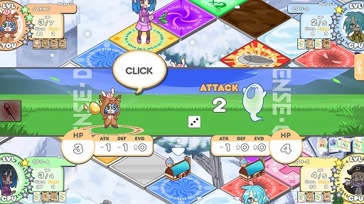 画像ギャラリー No.002のサムネイル画像 / マルチプレイ対応の人気すごろくゲーム「100%おれんじじゅ〜すっ!」,期間限定で無料配布をスタート。徳井青空さん演じる新キャラも登場